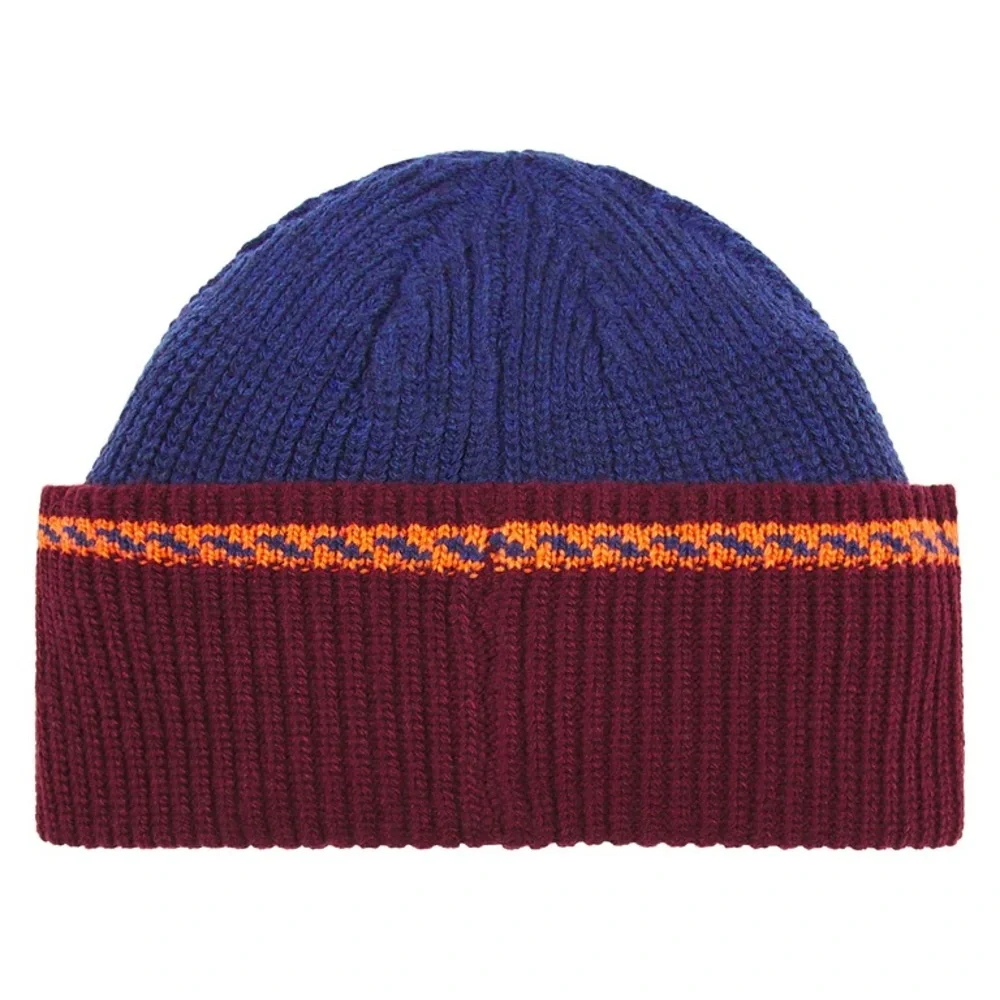 Polo Ralph Lauren Expedition Patch Beanie | Red Multi, OS, $88.00 MSRP, - Picture 2 of 12